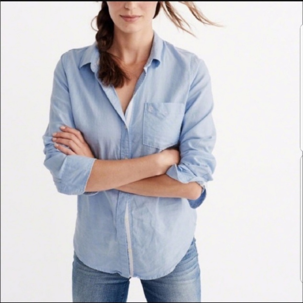 A&F oxford shirt